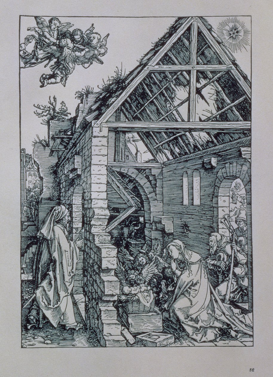 Klanění pastýřů od Albrecht Dürer