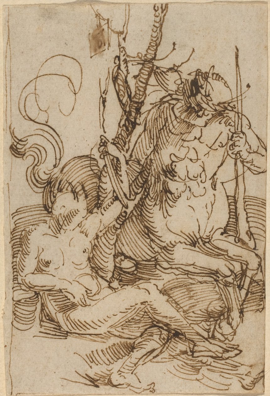 Kentaurova rodina od Albrecht Dürer