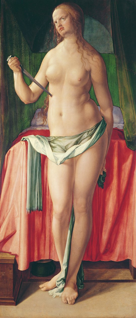 Smrt Lukrécie, 1518 od Albrecht Dürer