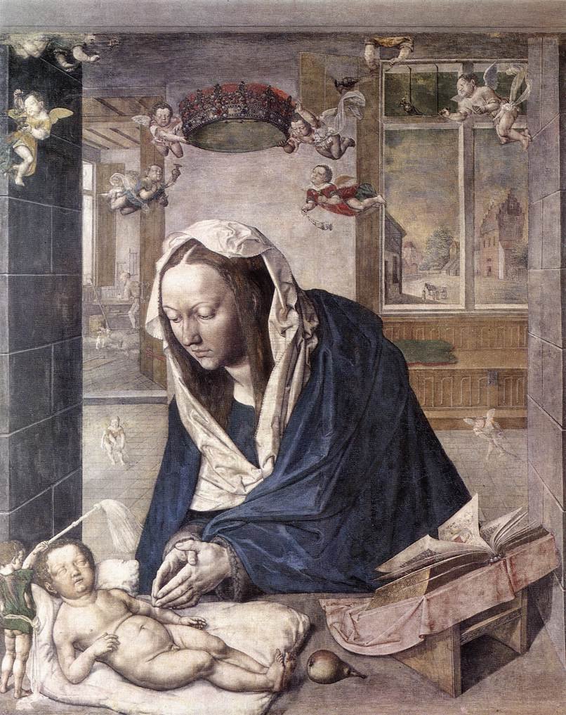Drážďanský oltář (centrální panel) od Albrecht Dürer