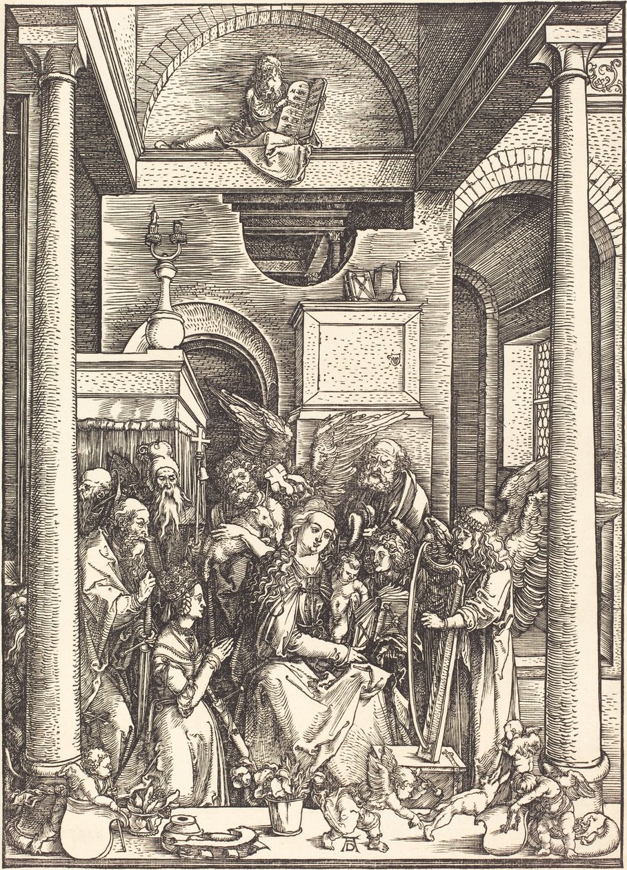 Oslava Panny Marie od Albrecht Dürer