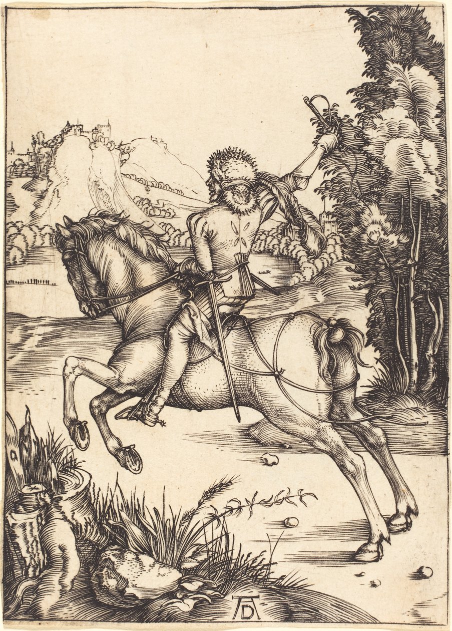 Malý kurýr od Albrecht Dürer