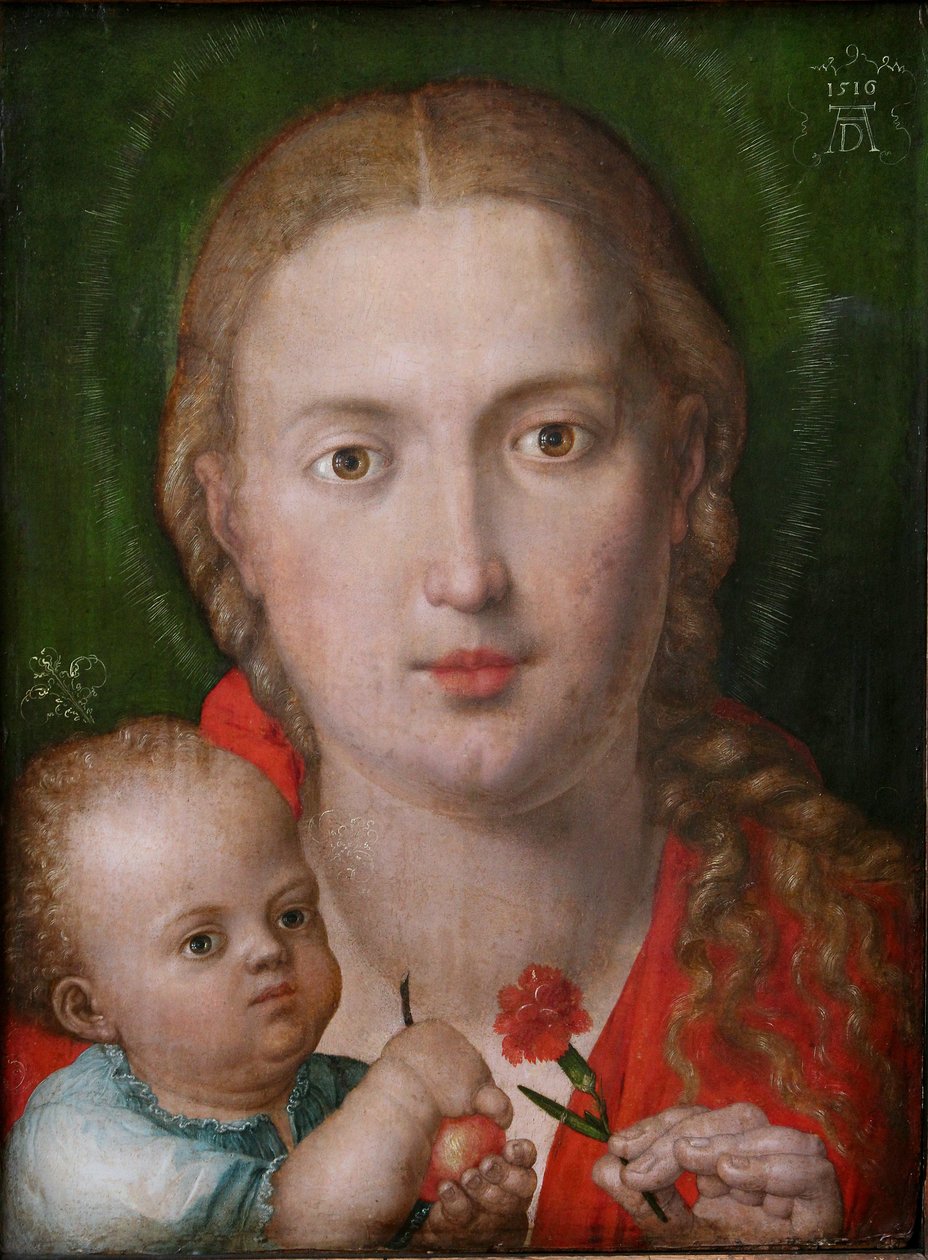Madona karafiátu od Albrecht Dürer