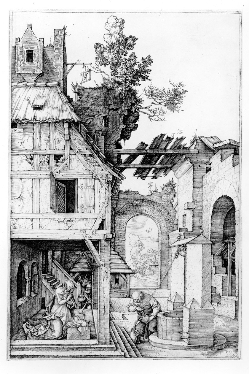 Narození Páně, kolem roku 1504 od Albrecht Dürer