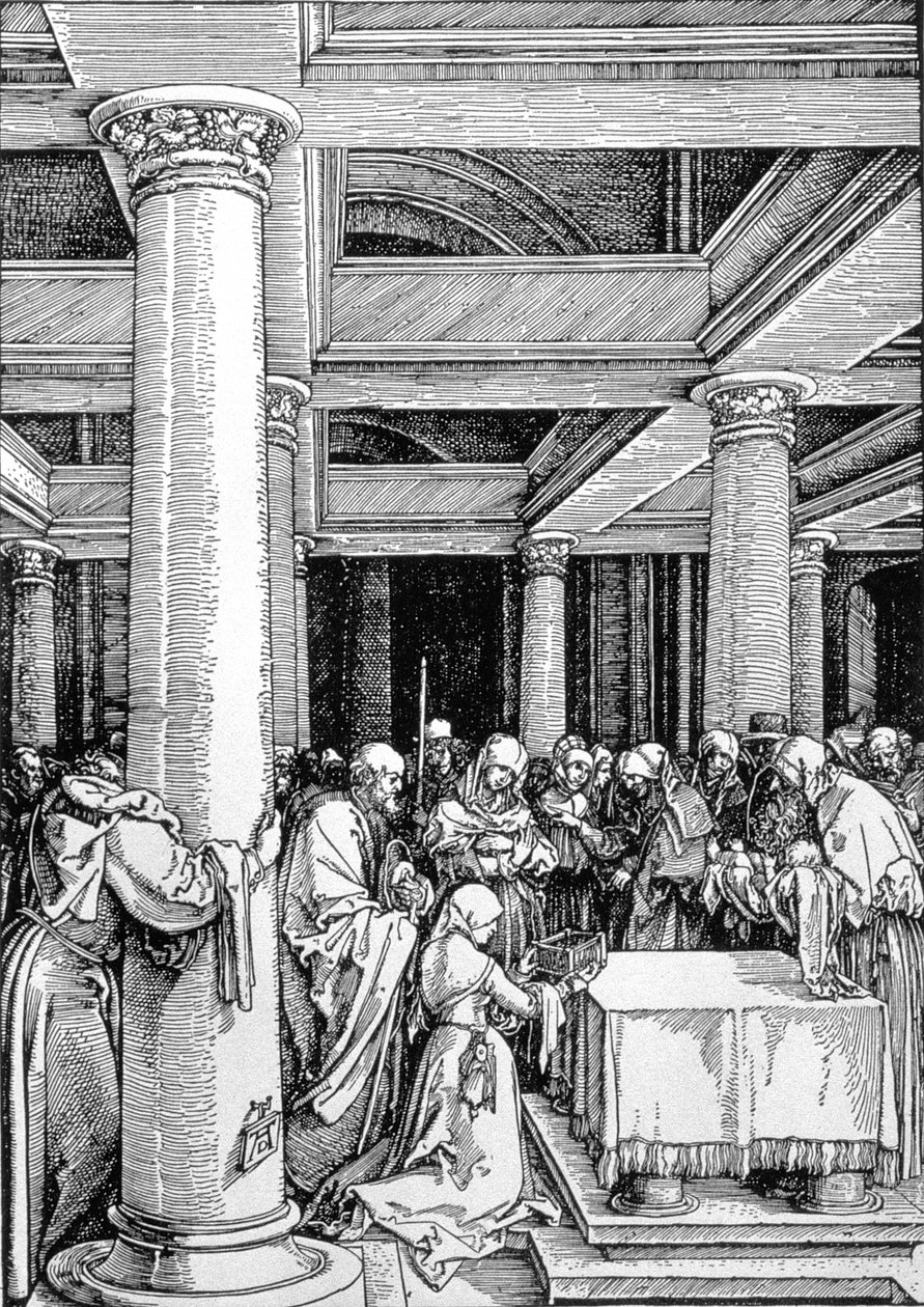 The Presentation in the Temple, c.15034 od Albrecht Dürer