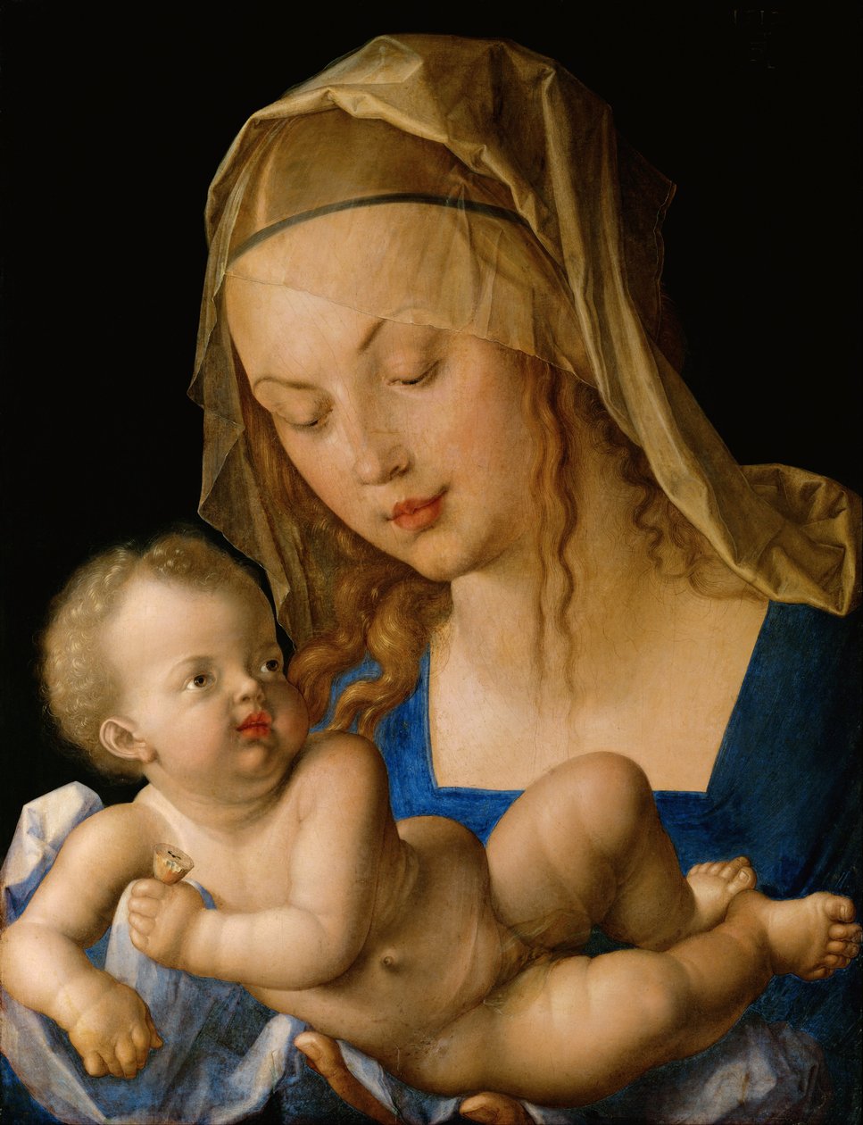 Panna s dítětem s hruškou od Albrecht Dürer