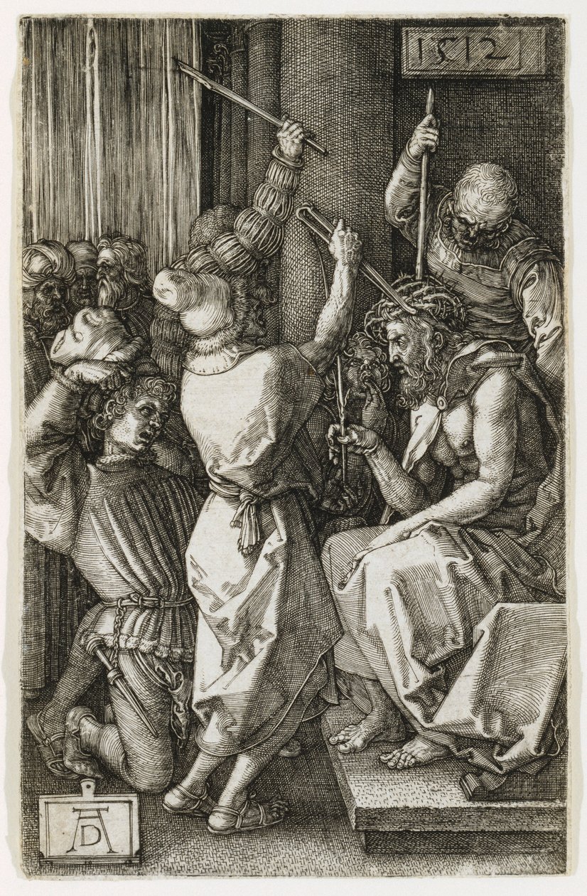 Kristus korunovaný trním, 1512 od Albrecht Dürer