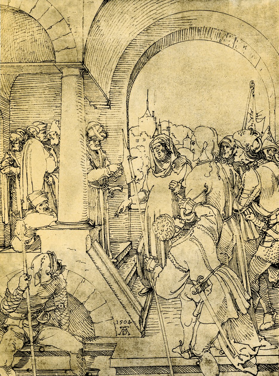 Kristus před Pilátem od Albrecht Dürer