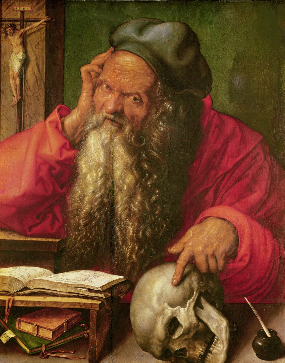 Portrét svatého Jeronýma, 1521 od Albrecht Dürer