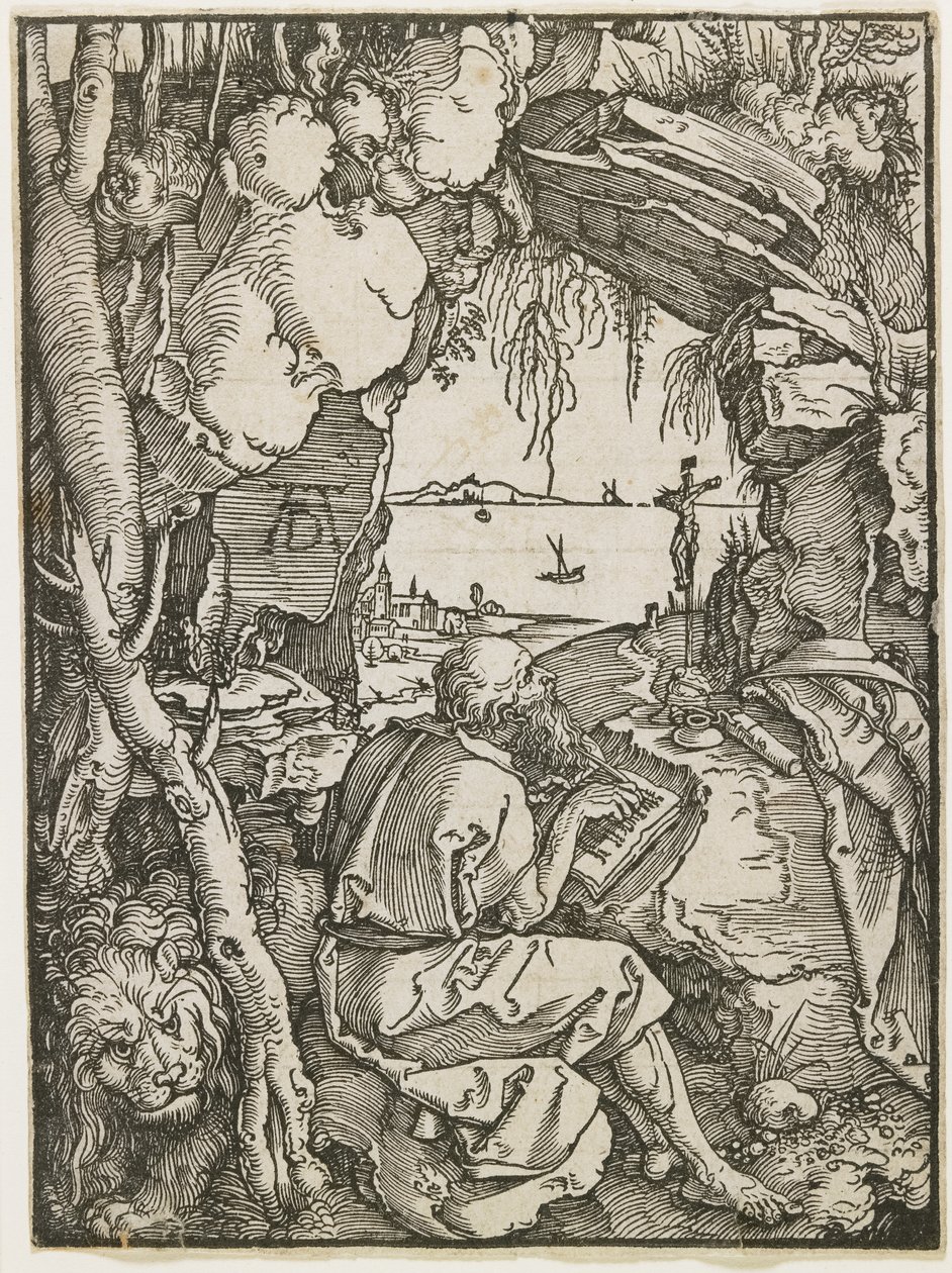 Svatý Jeroným v jeskyni, 1512 od Albrecht Dürer
