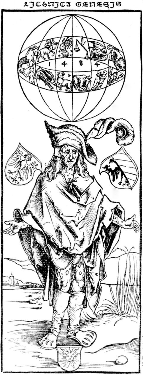 Syfilitický muž, 1496 od Albrecht Dürer