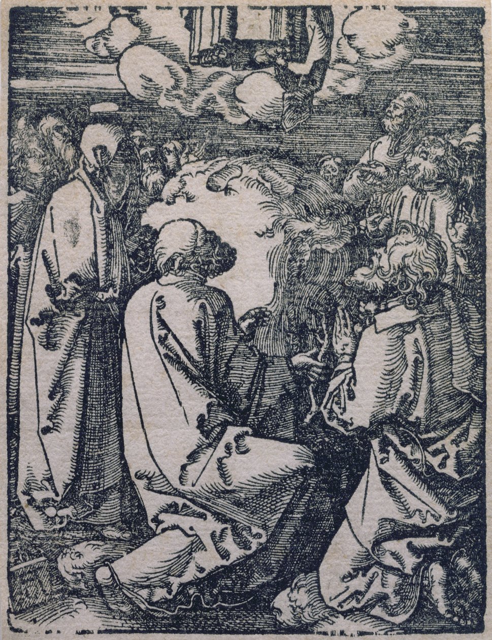 Nanebevstoupení, 1511 od Albrecht Dürer