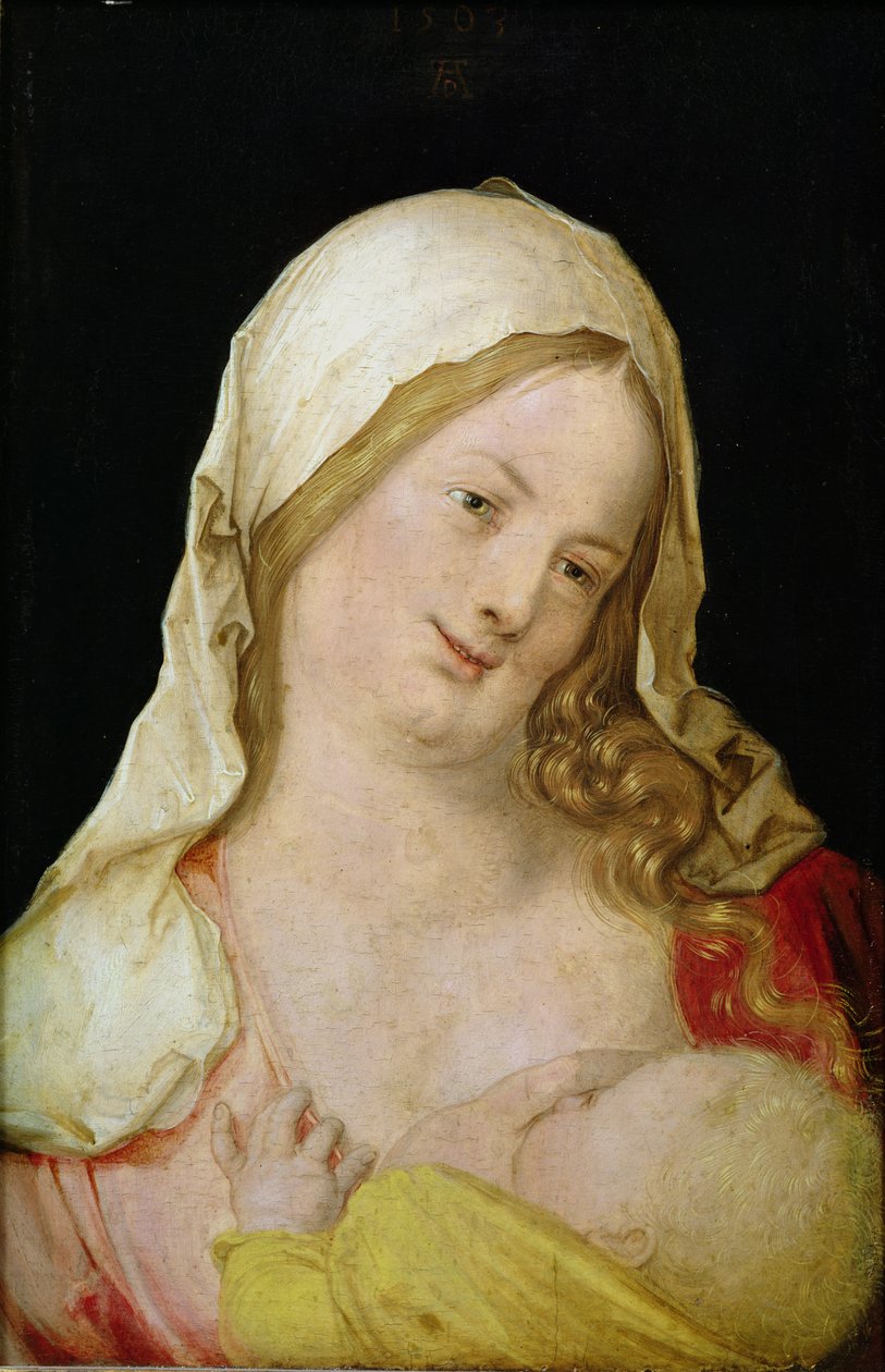 Panna a dítě od Albrecht Dürer