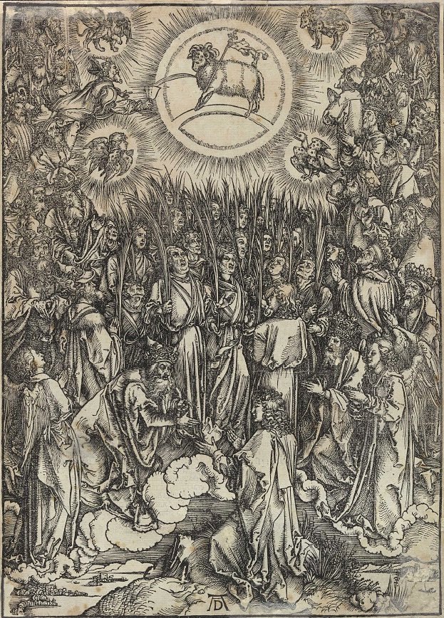 Klanění Beránka Božího od Albrecht Dürer