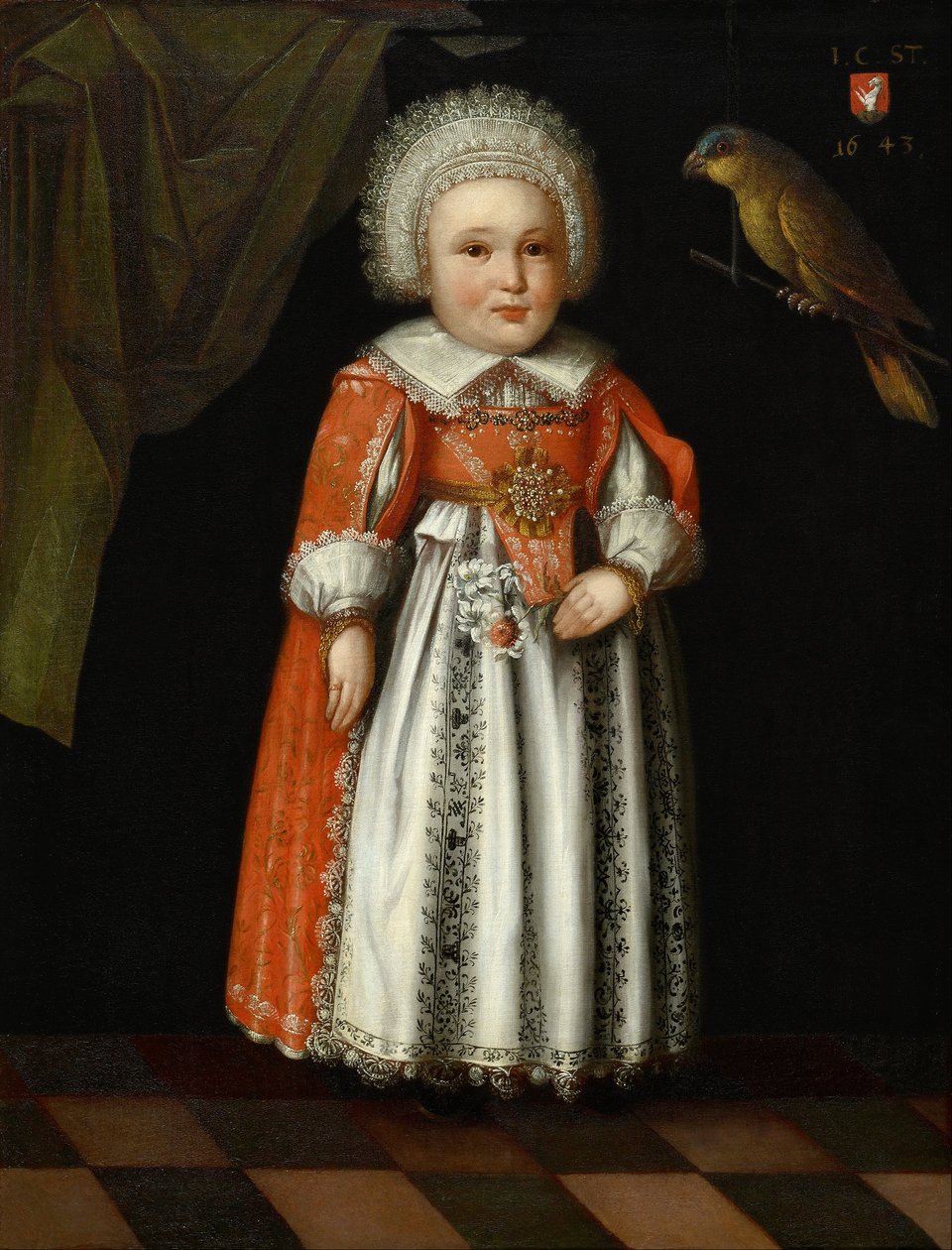 Johanna Katharina Steiger, ve věku 2 od Albrecht Kauw