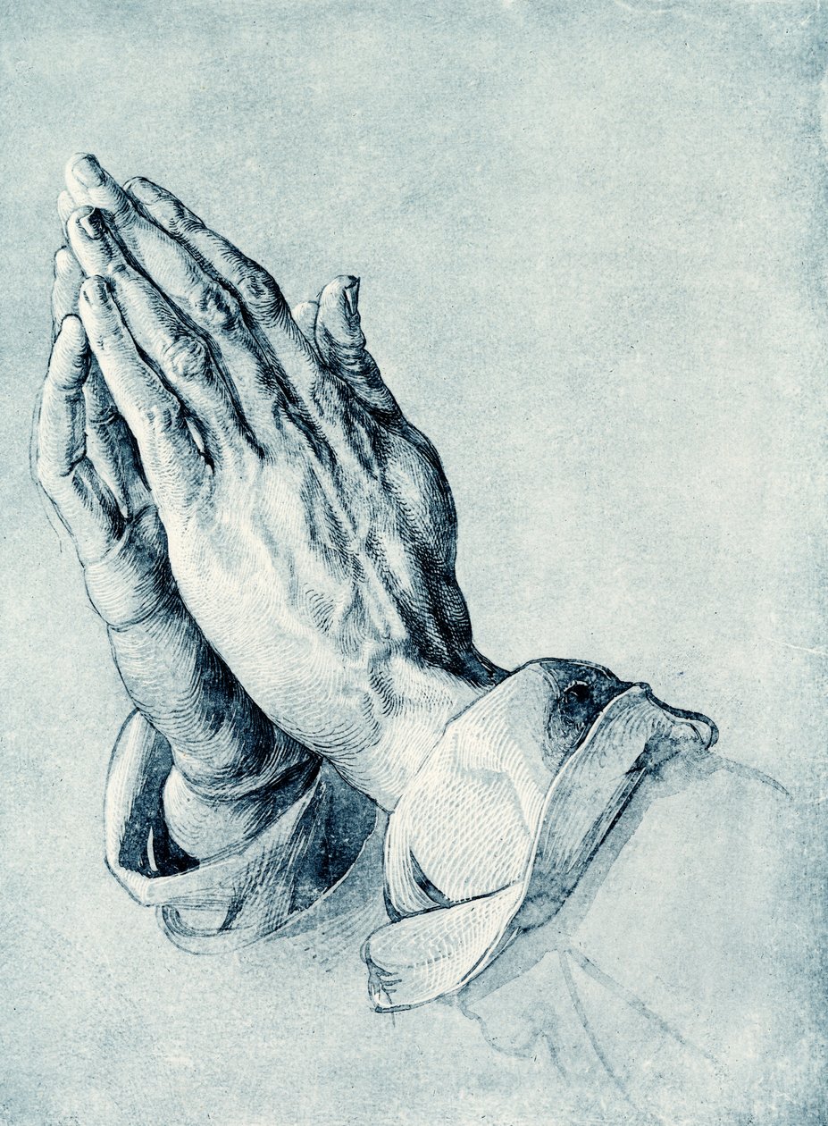 Sepjaté ruce apoštola od Albrecht Dürer