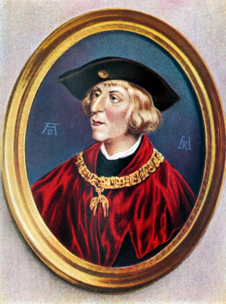 Maxmilián I. Habsburský od Albrecht (after) Durer or Duerer