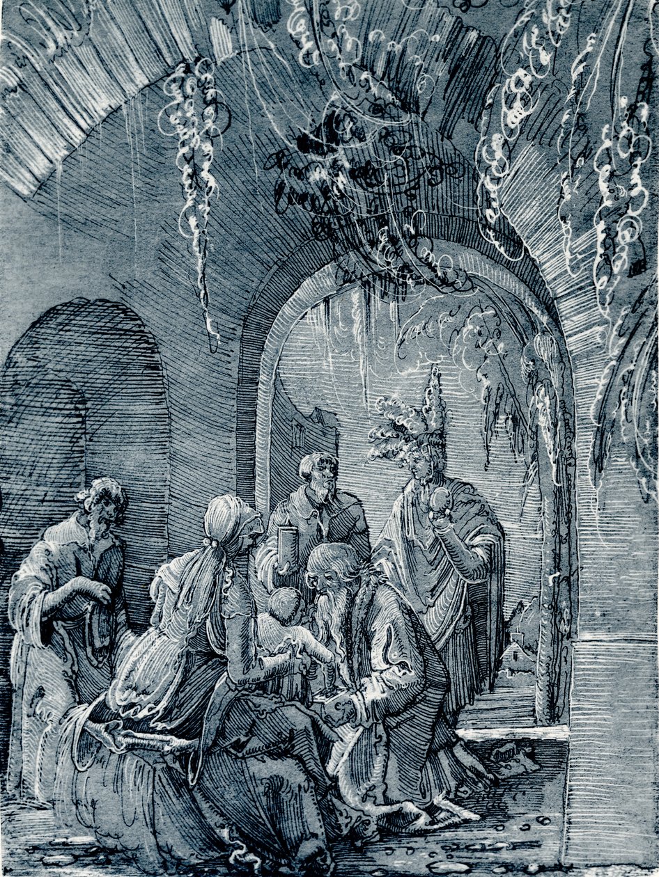 Klanění tří králů od Albrecht Altdorfer