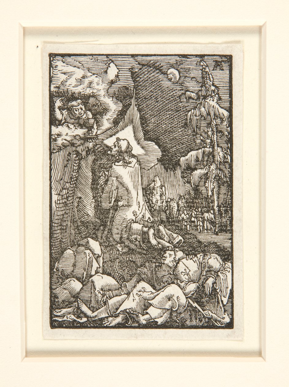 Agony in the Garden, ze série The Fall a Redemption of Man od Albrecht Altdorfer
