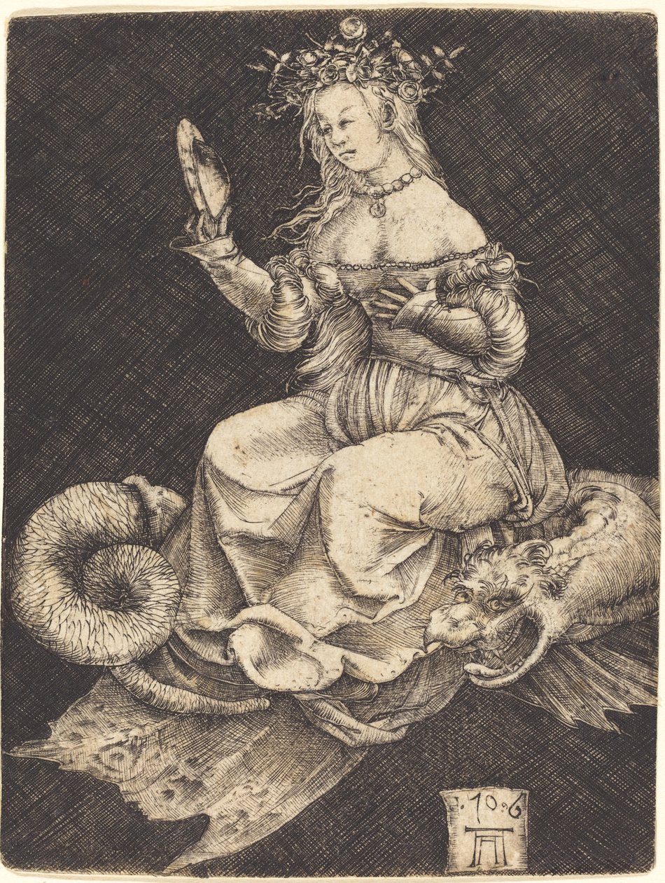 Alegorie hrdosti od Albrecht Altdorfer