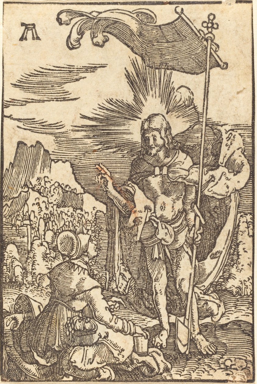 Kristus se zjevuje svaté Magdaleně od Albrecht Altdorfer