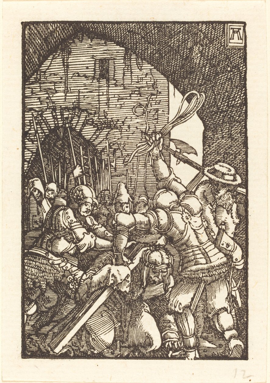 Kristus nesoucí kříž od Albrecht Altdorfer