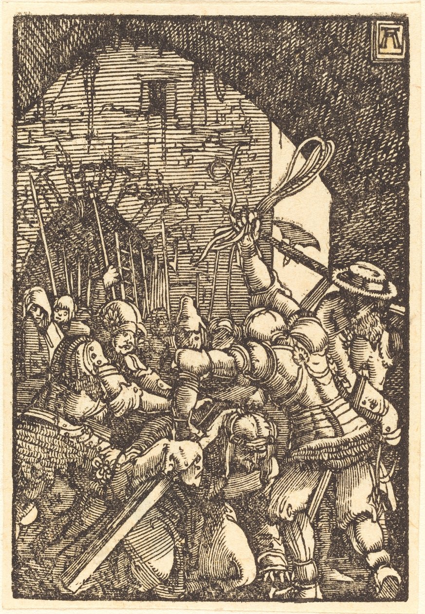 Kristus nesoucí kříž od Albrecht Altdorfer