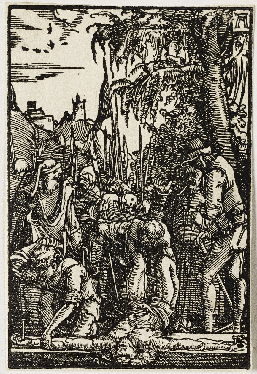 Kristus přibitý na kříž, c. 1513. od Albrecht Altdorfer