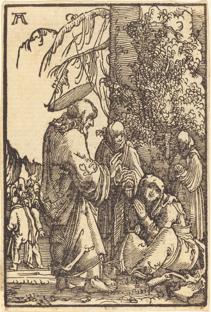 Kristus odchází od Marie od Albrecht Altdorfer