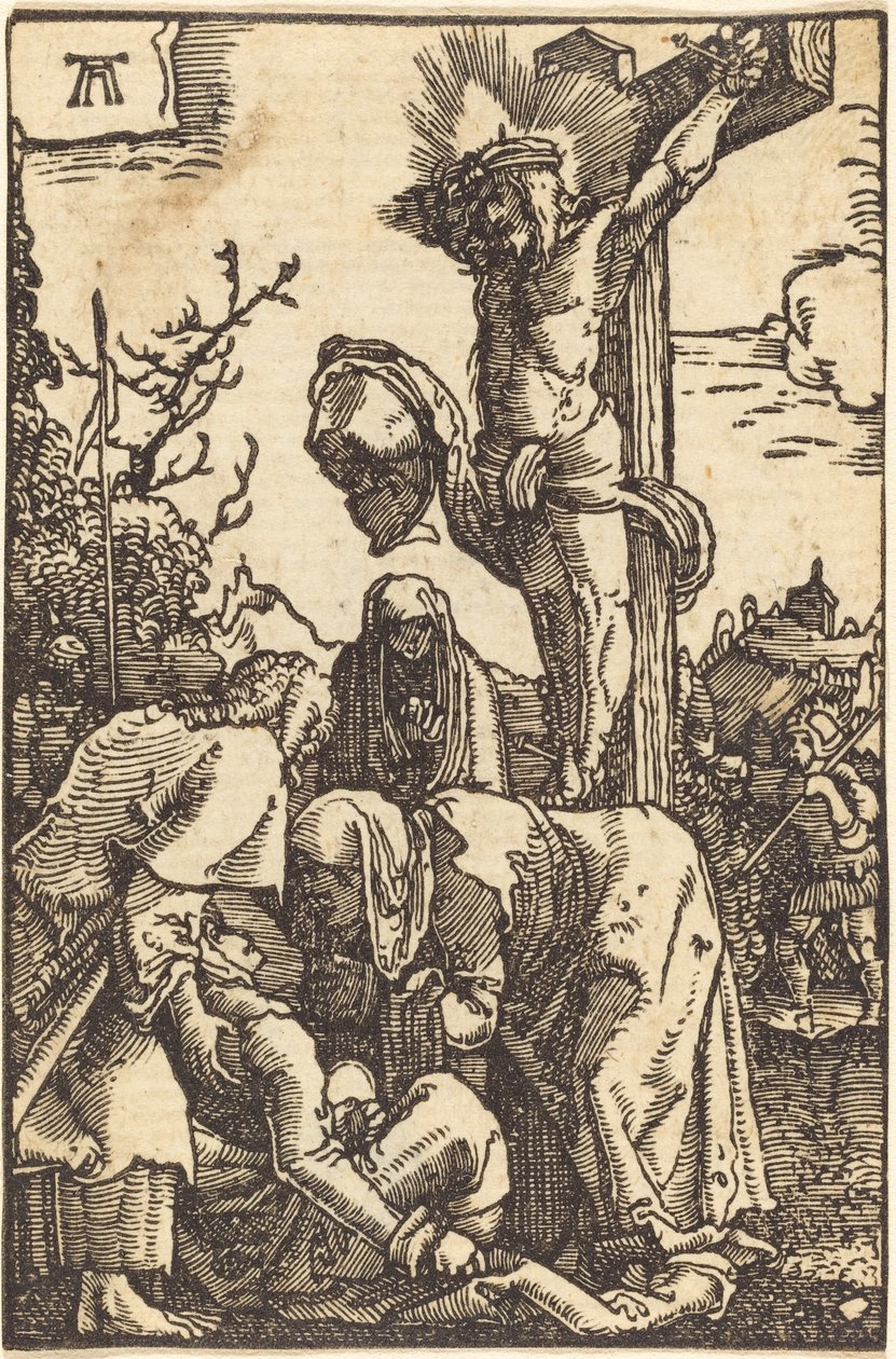 Kristus na kříži od Albrecht Altdorfer