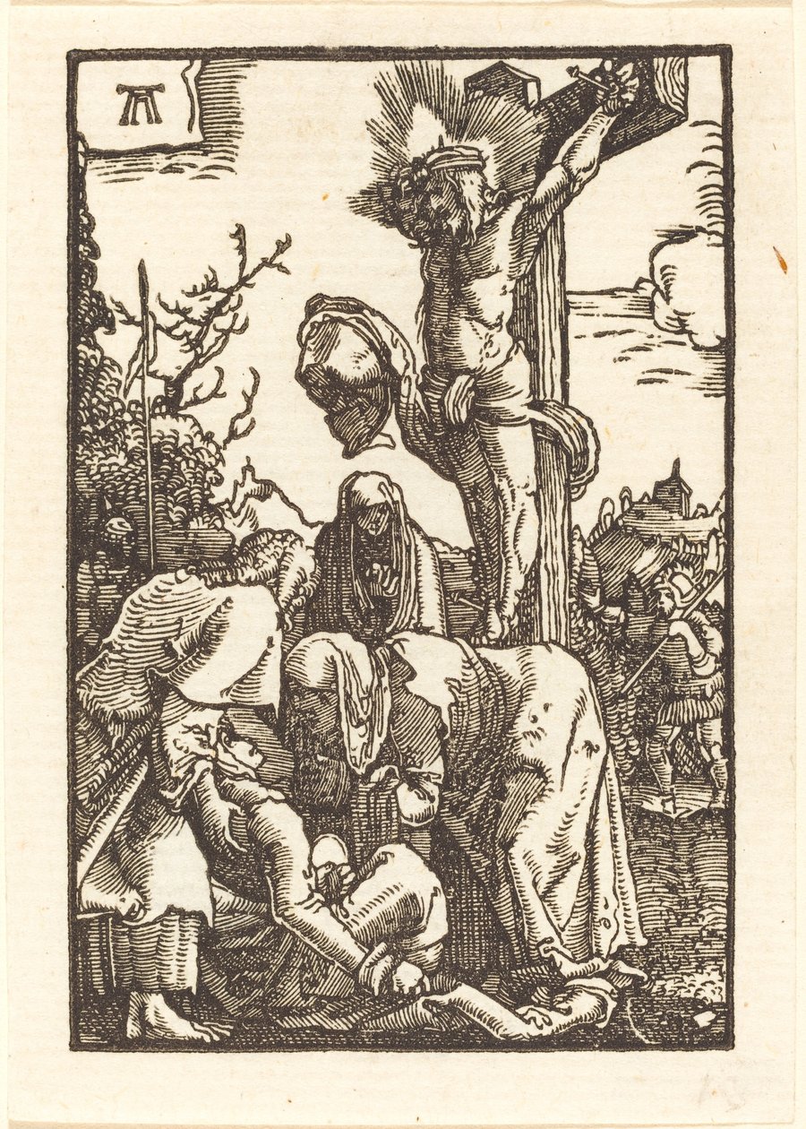 Kristus na kříži od Albrecht Altdorfer