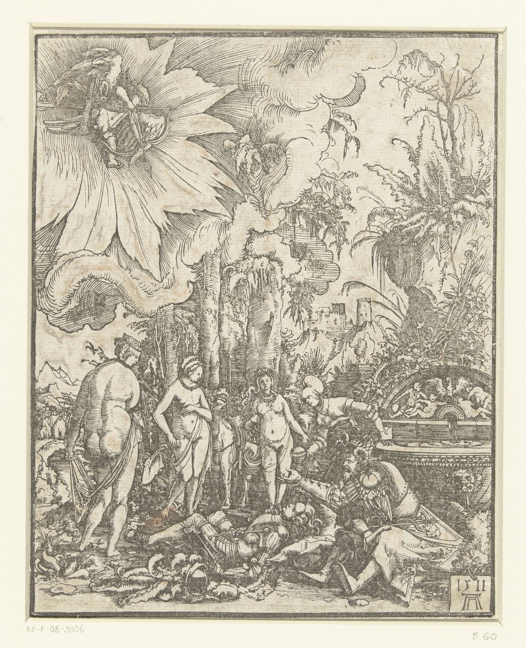 Pařížský sen Rozsudek z Paříže od Albrecht Altdorfer