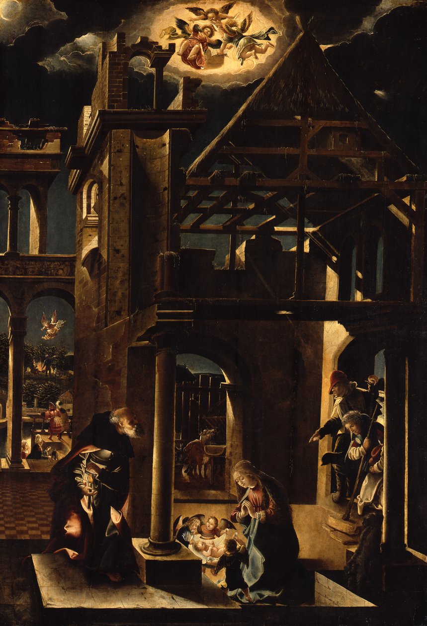 Klanění pastýřů od Albrecht Altdorfer