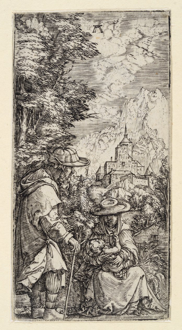 Klid na útěku do Egypta od Albrecht Altdorfer