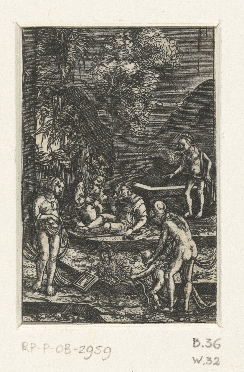 Sen o Paříži Soud z Paříže od Albrecht Altdorfer