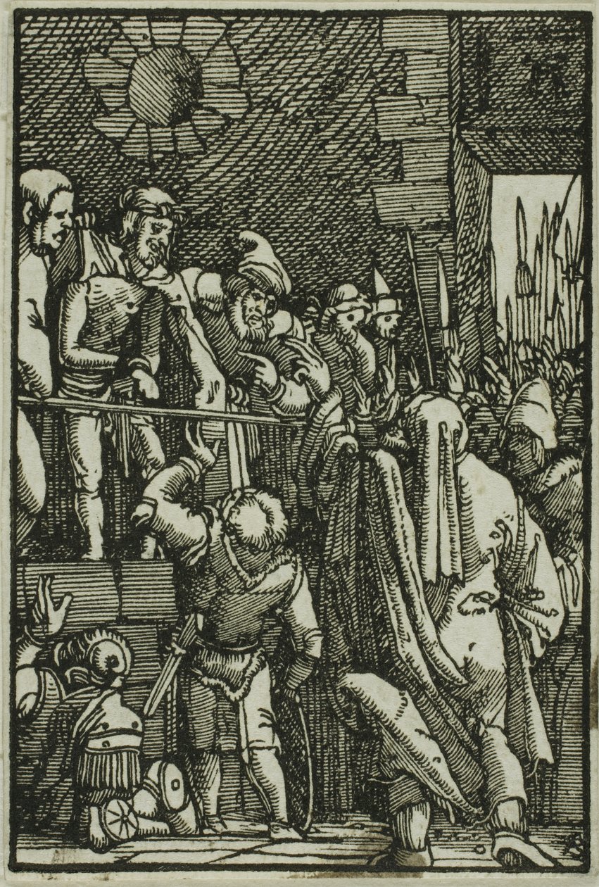 Ecce Homo, z Pádu a vykoupení člověka od Albrecht Altdorfer