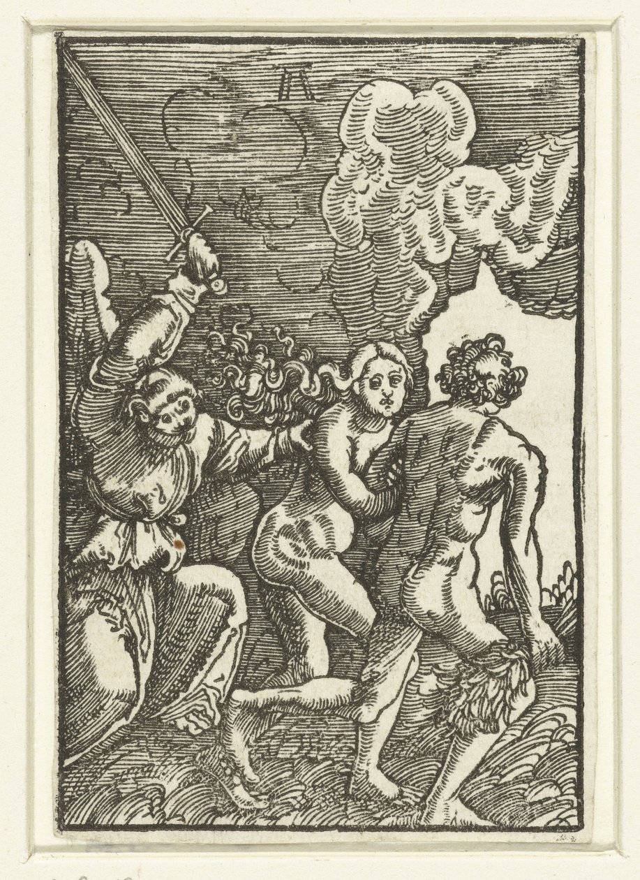 Vyhnání z ráje od Albrecht Altdorfer