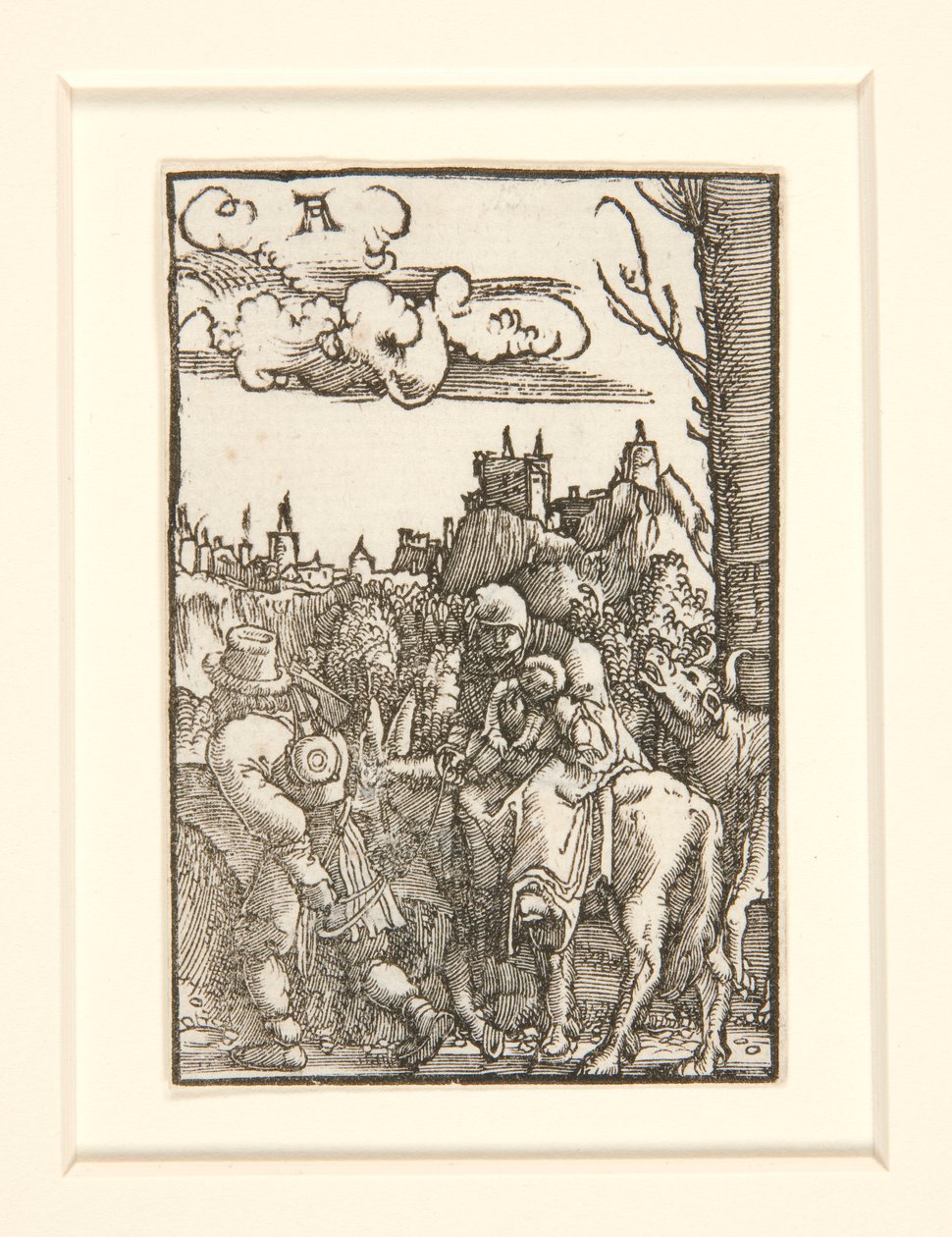 Útěk do Egypta, od pádu a vykoupení člověka od Albrecht Altdorfer
