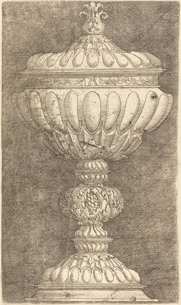 Pohár s granátovým jablkem na knoflíku od Albrecht Altdorfer