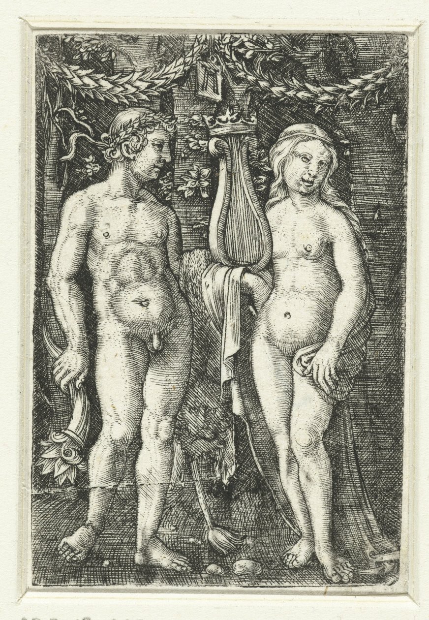 Herkules a múza od Albrecht Altdorfer