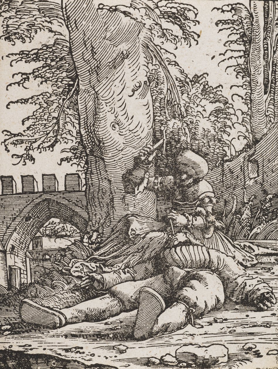Jael zabíjející Siseru, kolem roku 1523 od Albrecht Altdorfer