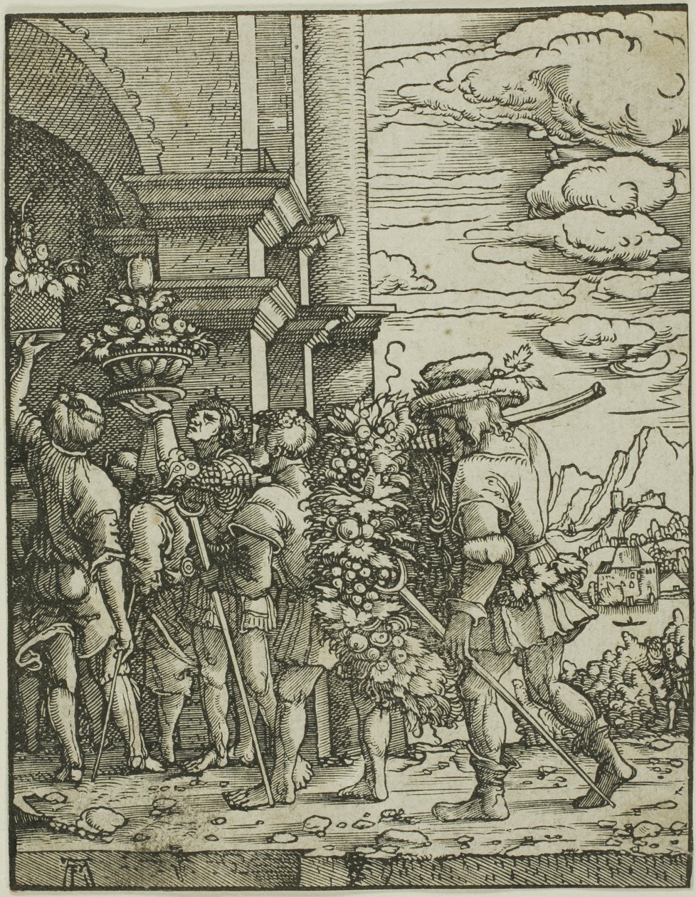 Joshua a Caleb od Albrecht Altdorfer