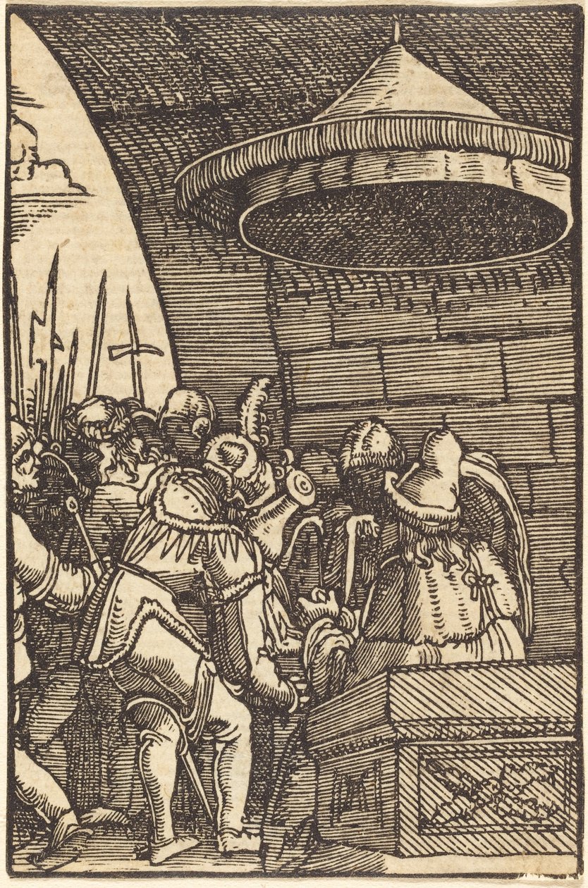 Pilát si myje ruce od Albrecht Altdorfer