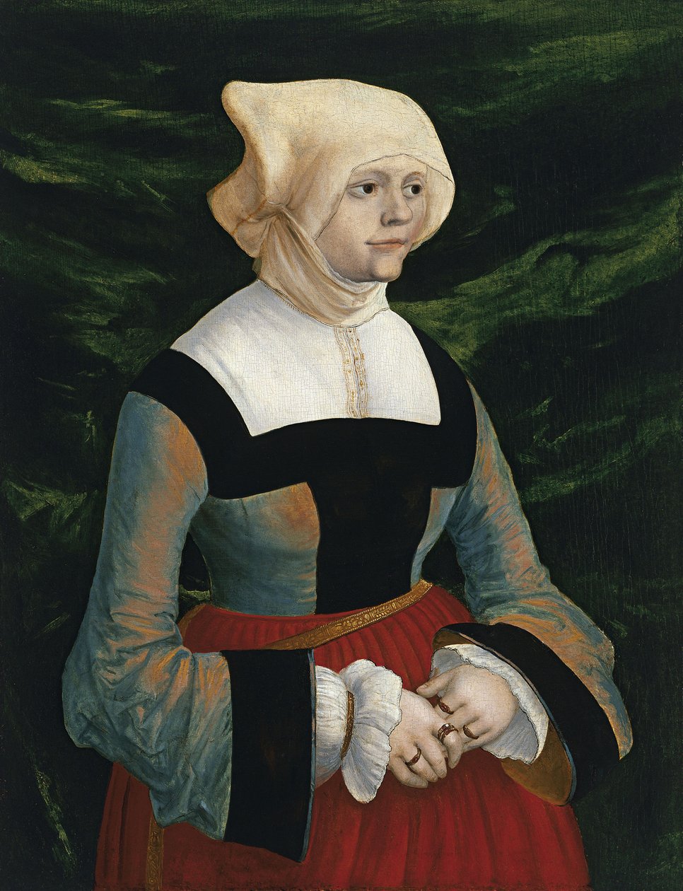 Portrét mladé ženy, cca 1521-1525 od Albrecht Altdorfer