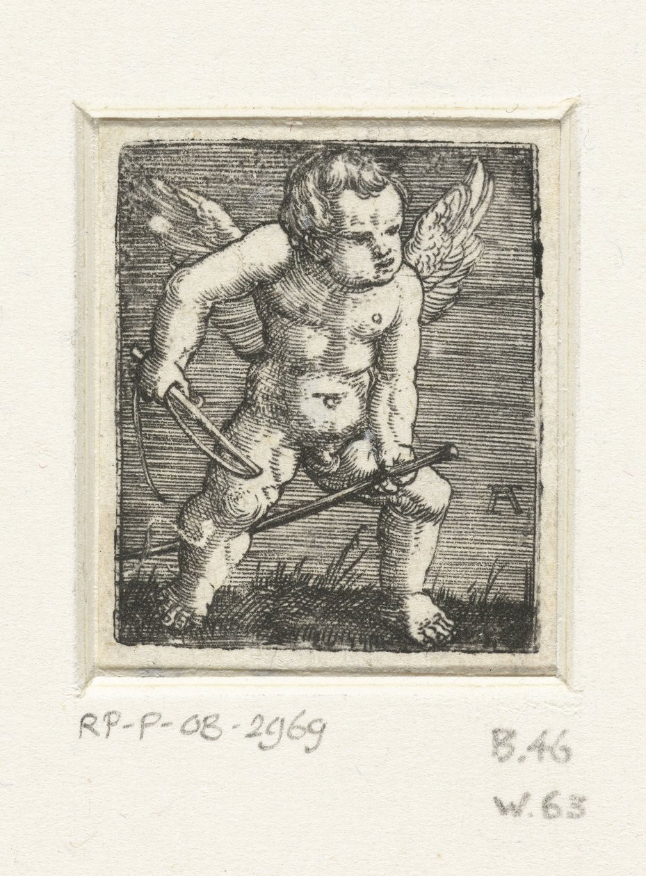 Putto s koníčkem od Albrecht Altdorfer