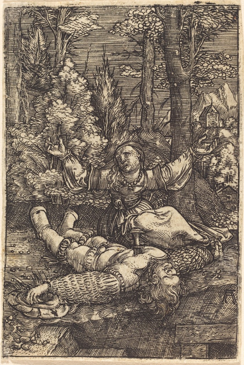 Pyramus a Thisbe od Albrecht Altdorfer