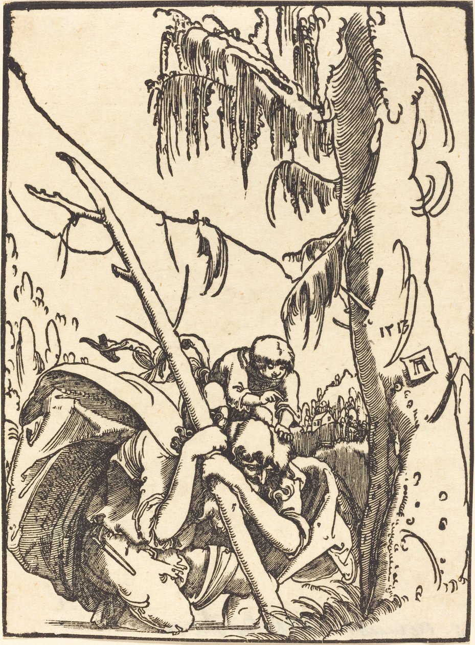Svatý Kryštof od Albrecht Altdorfer
