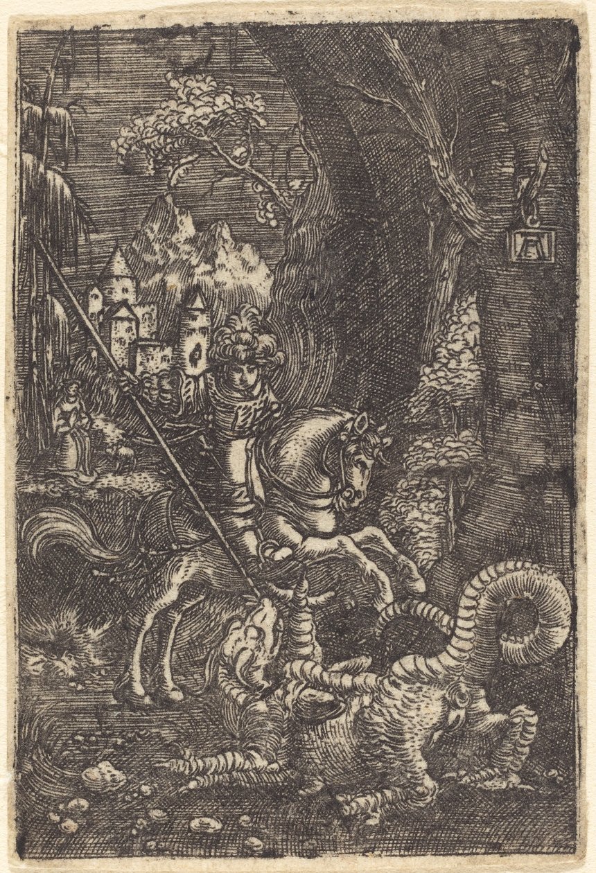 Svatý Jiří od Albrecht Altdorfer