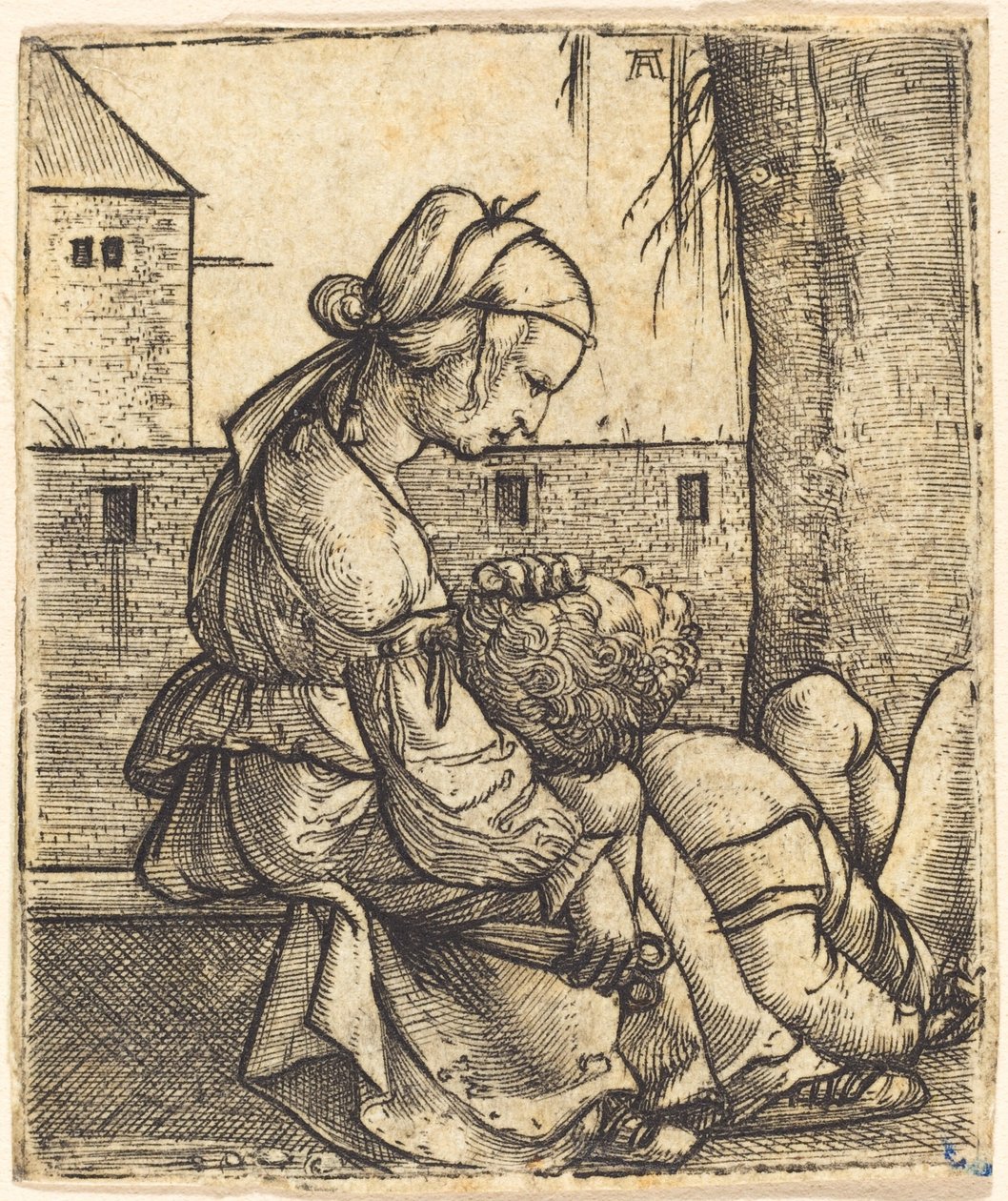 Samson a Dalila od Albrecht Altdorfer