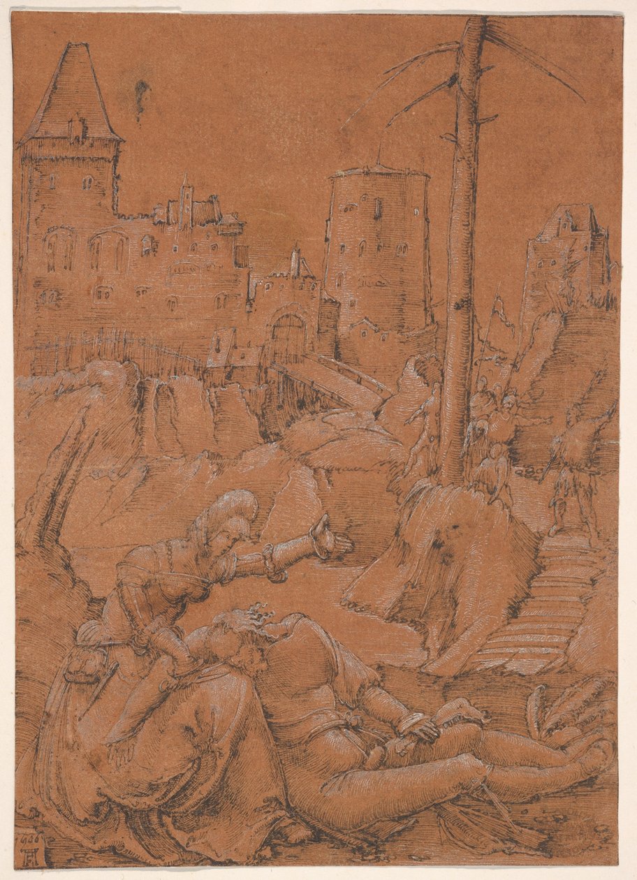 Samson a Dalila od Albrecht Altdorfer